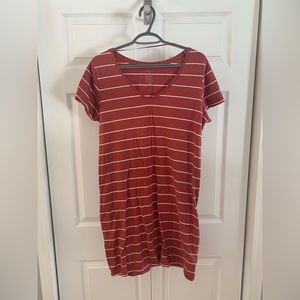 Stripped Cotton Dress